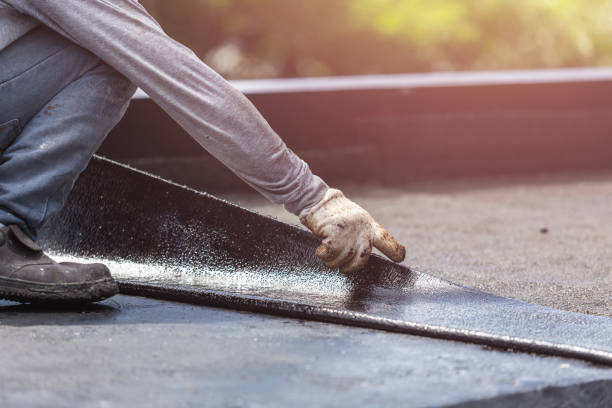 Professional Basement Waterproofing technician working in Attica, IN